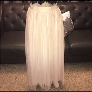 NWT Lauren Conrad 8 runway long tulle tutu skirt READ